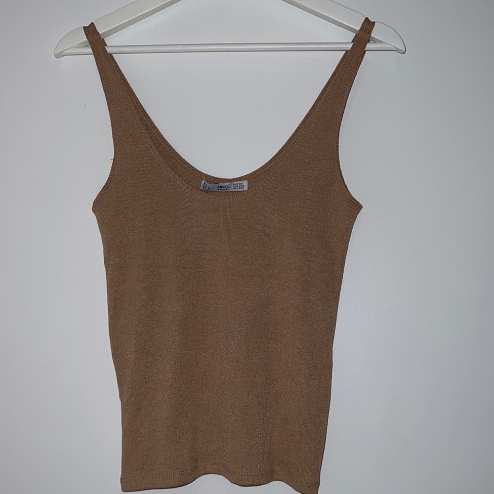 Mango knit top